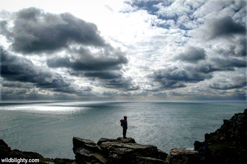 Walking on the South West Coast Path in Cornwall