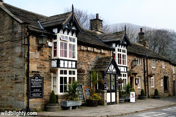 The Old Nags Head pub in Edale.