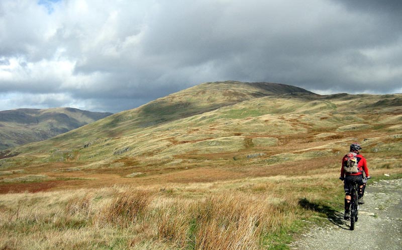 Mountain Biker in the Lake District