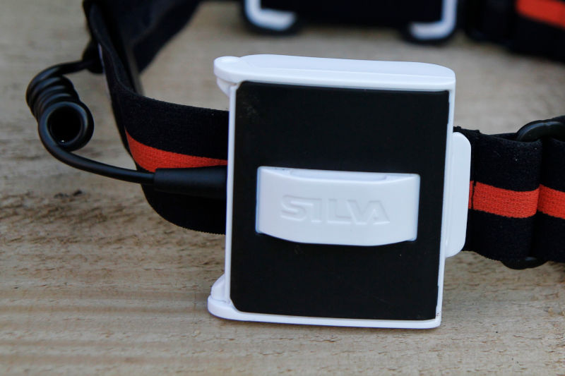 Close up of the Silva Trail Runner 4 Battery Case