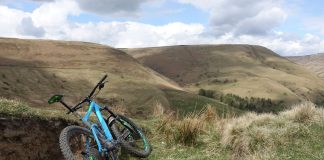 Mountain view from the Chapel Gate bridleway