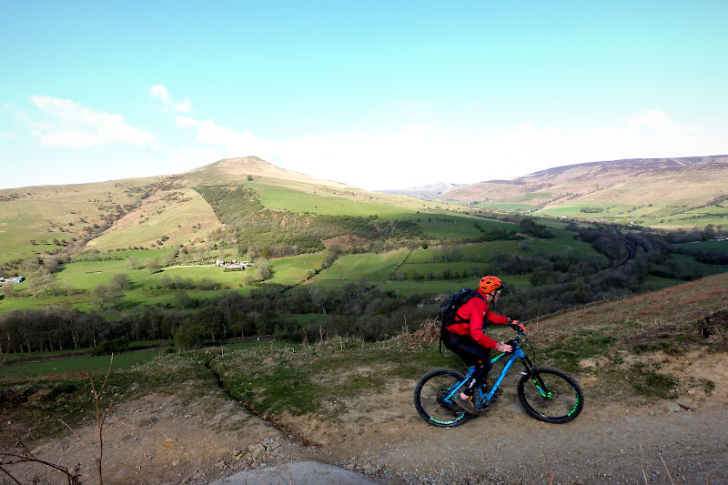 Lose Hill and Edale Valley from Roman Road