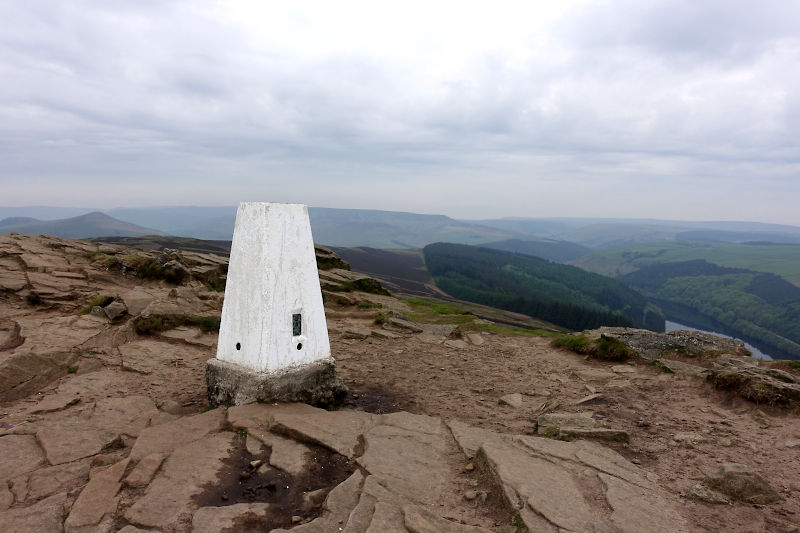 Win Hill summit trig