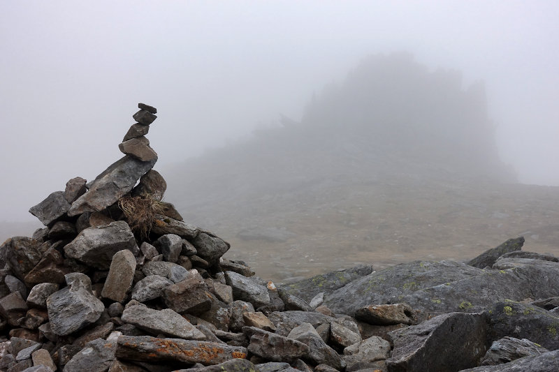 View of Castell y Gwynt on Glyder Fach