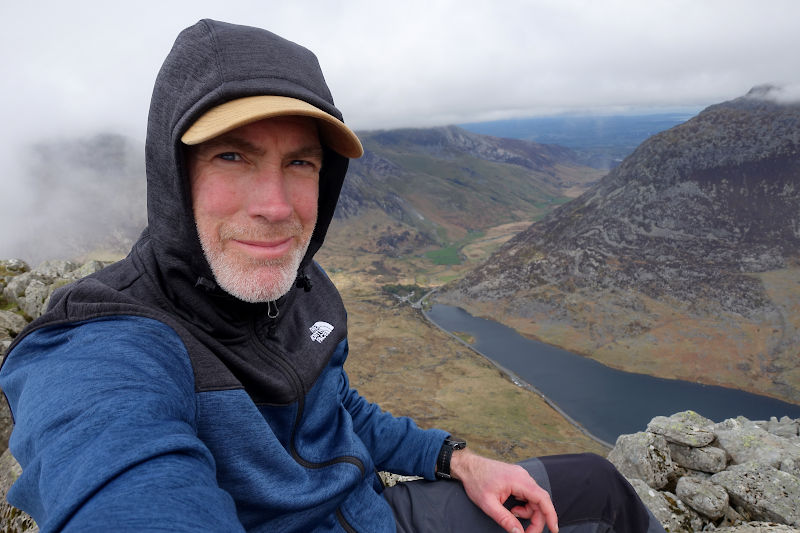 Tryfan Summit Selfie