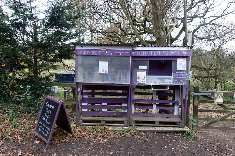 Roadside cake and bake stand - pay via a donation!